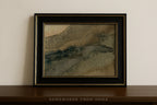 Sable Ridge - Watercolor Landscape Abstract