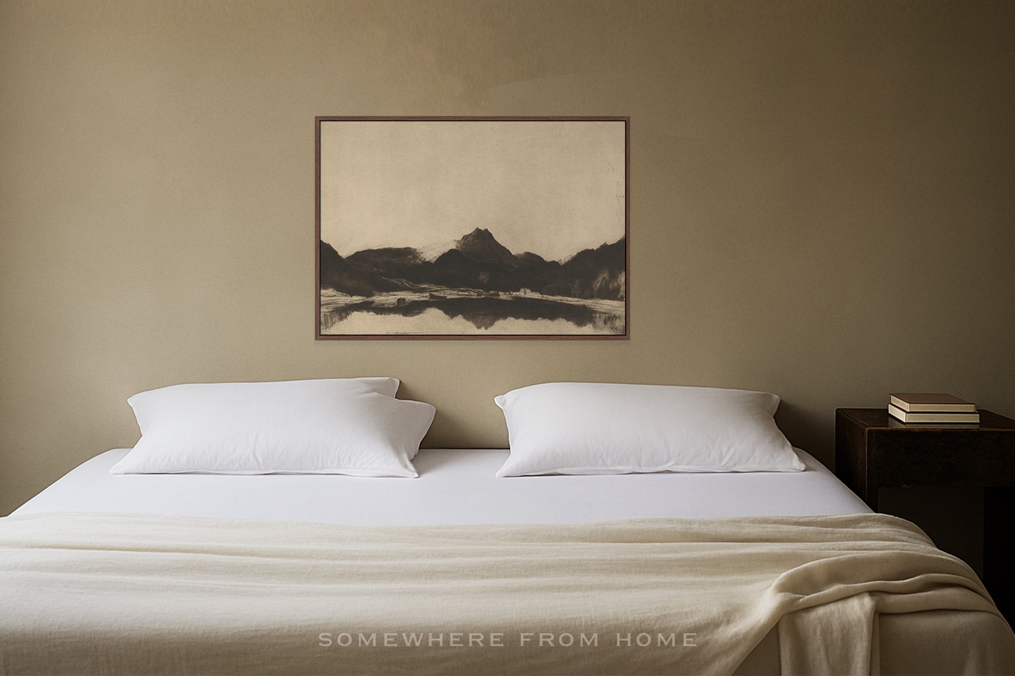 Ridge Study 1 - Moody Landscape Sketch