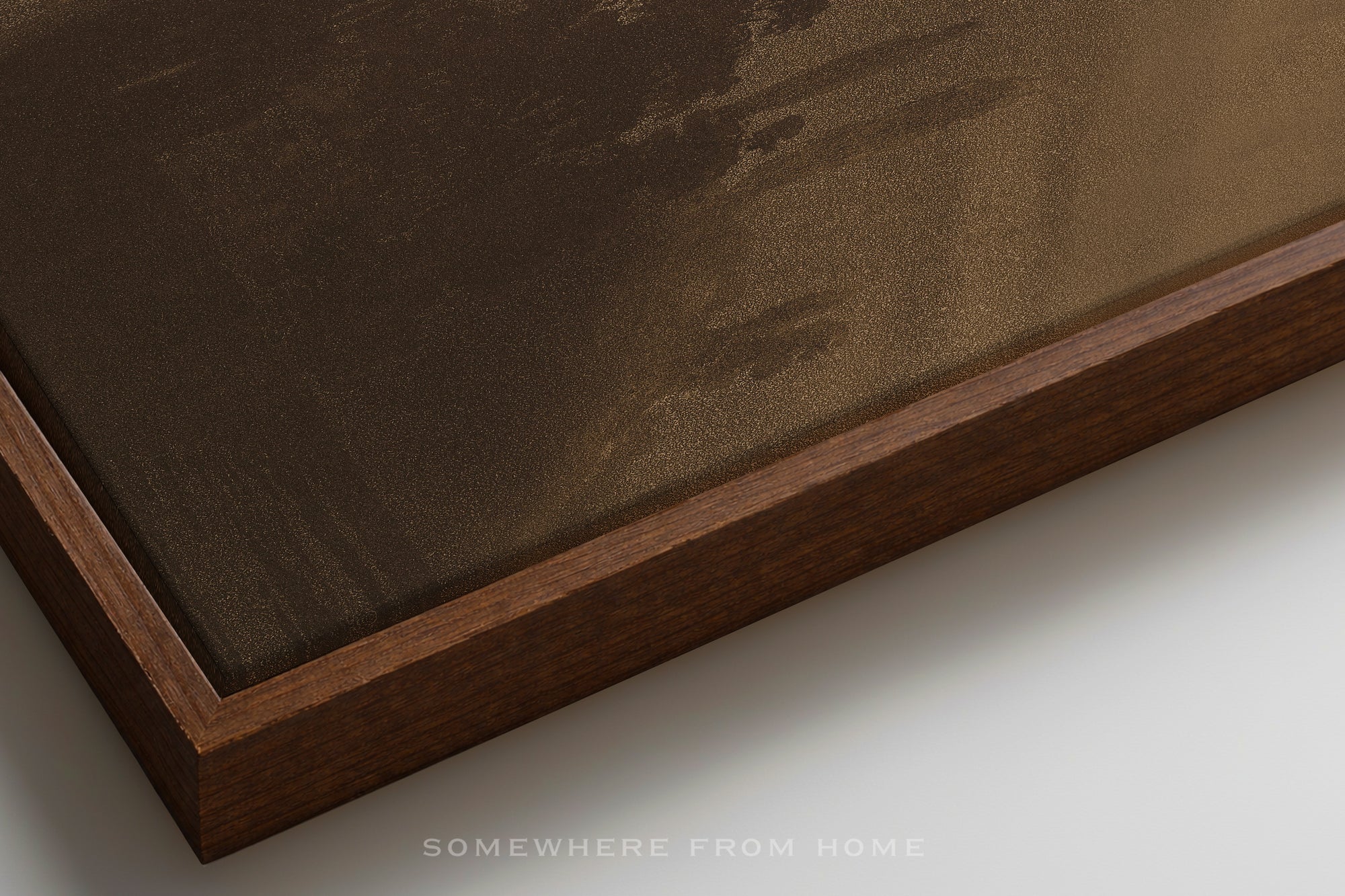 Bronze Stillness - Moody Landscape Silhouette