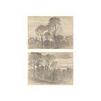 Tree Study Set of 2