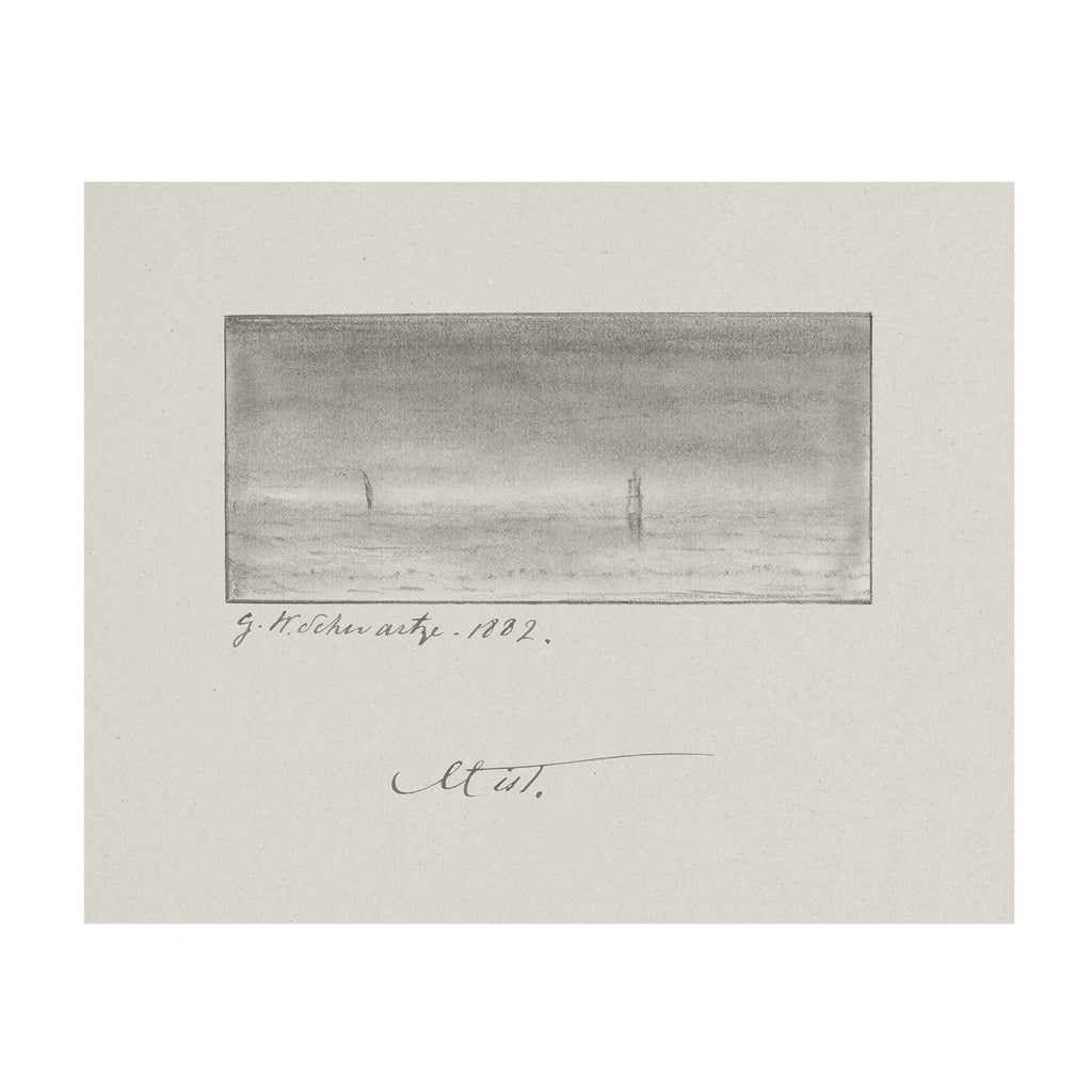 Terrain Study 3 - Vintage Landscape Sketch
