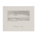 Terrain Study 4 - Vintage Landscape Sketch
