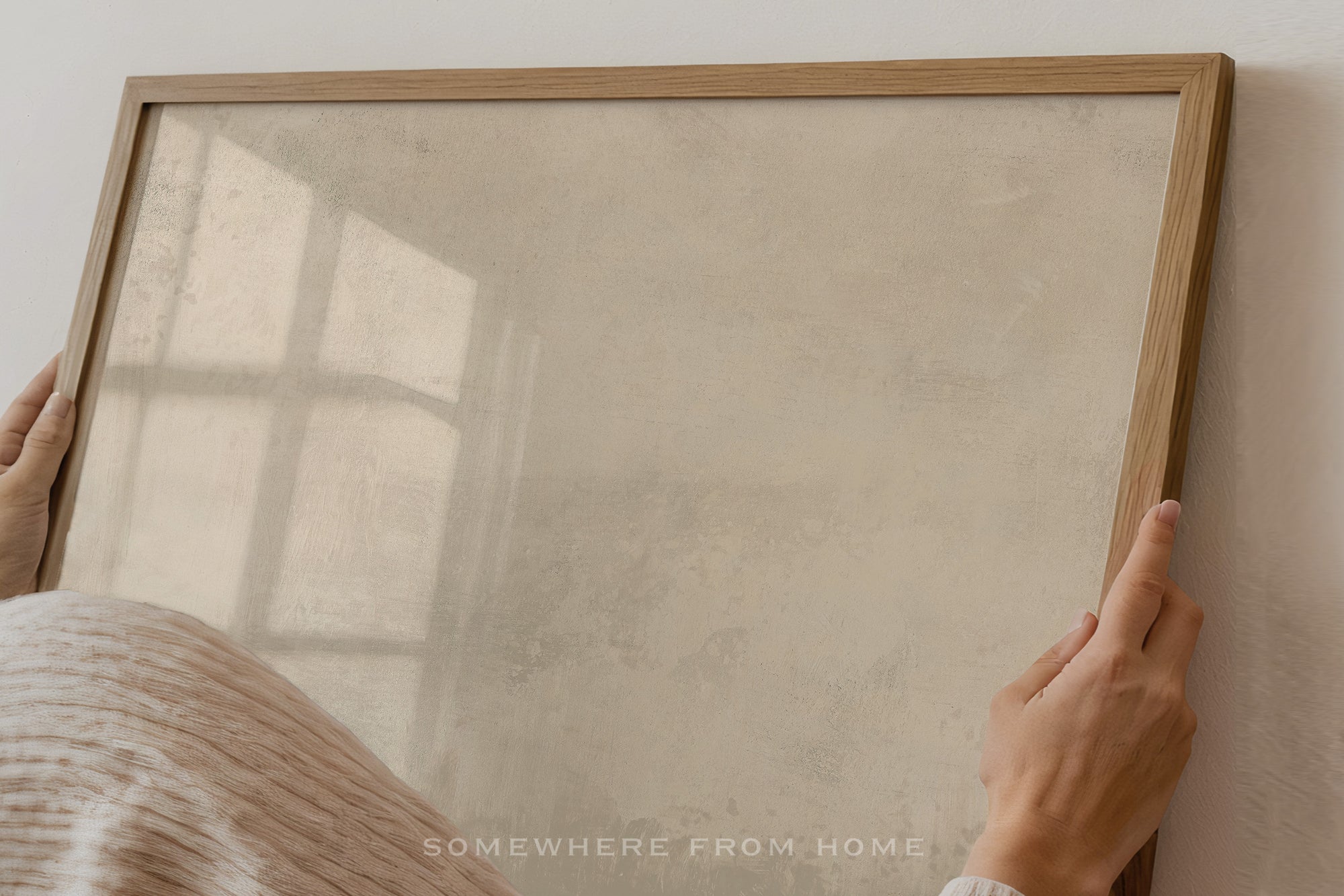 Linen Wash - Textured Neutral Abstract