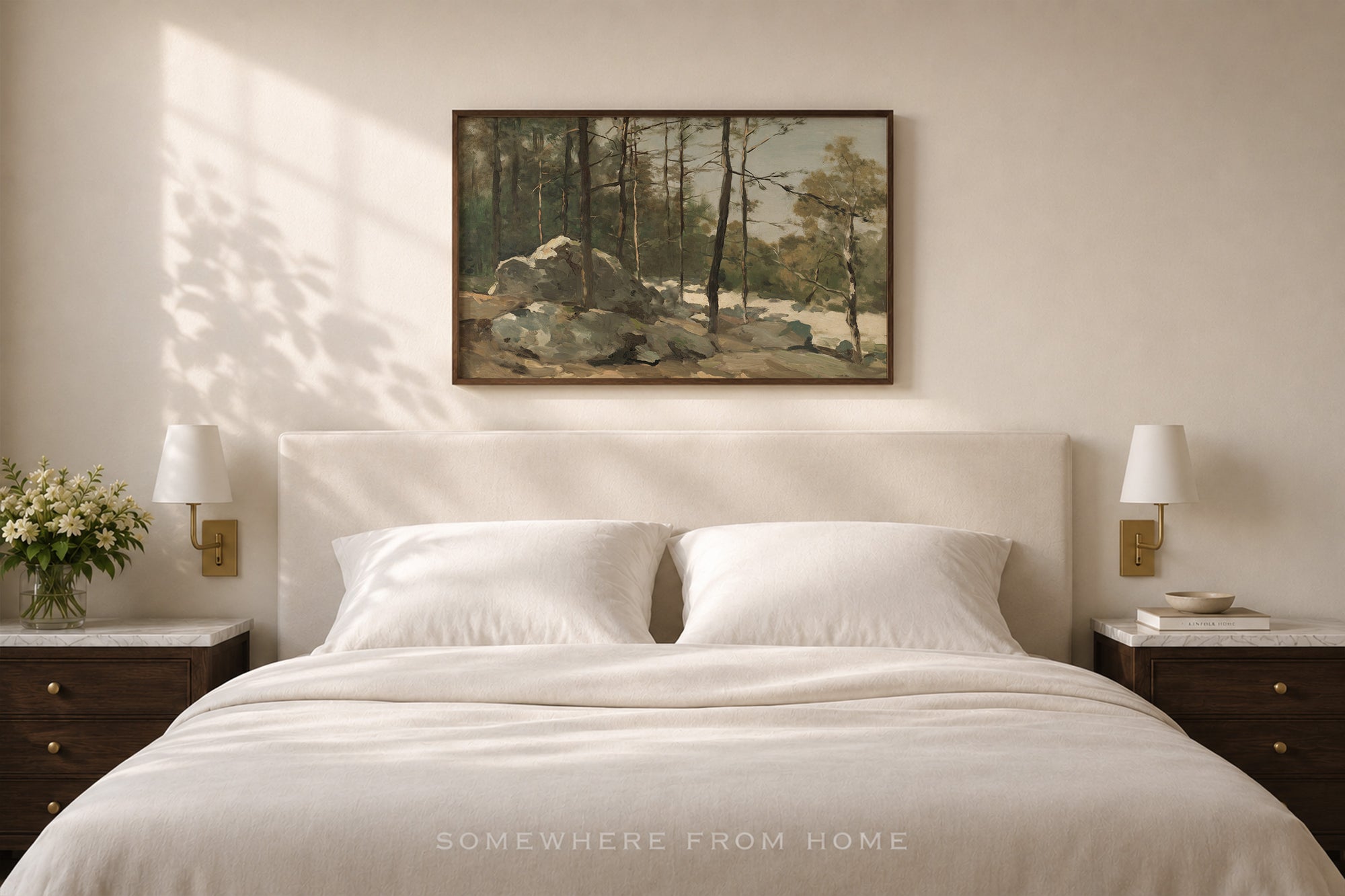 Quiet Pines - Vintage Forest Landscape
