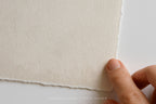 Linen Wash - Textured Neutral Abstract Unframed Print