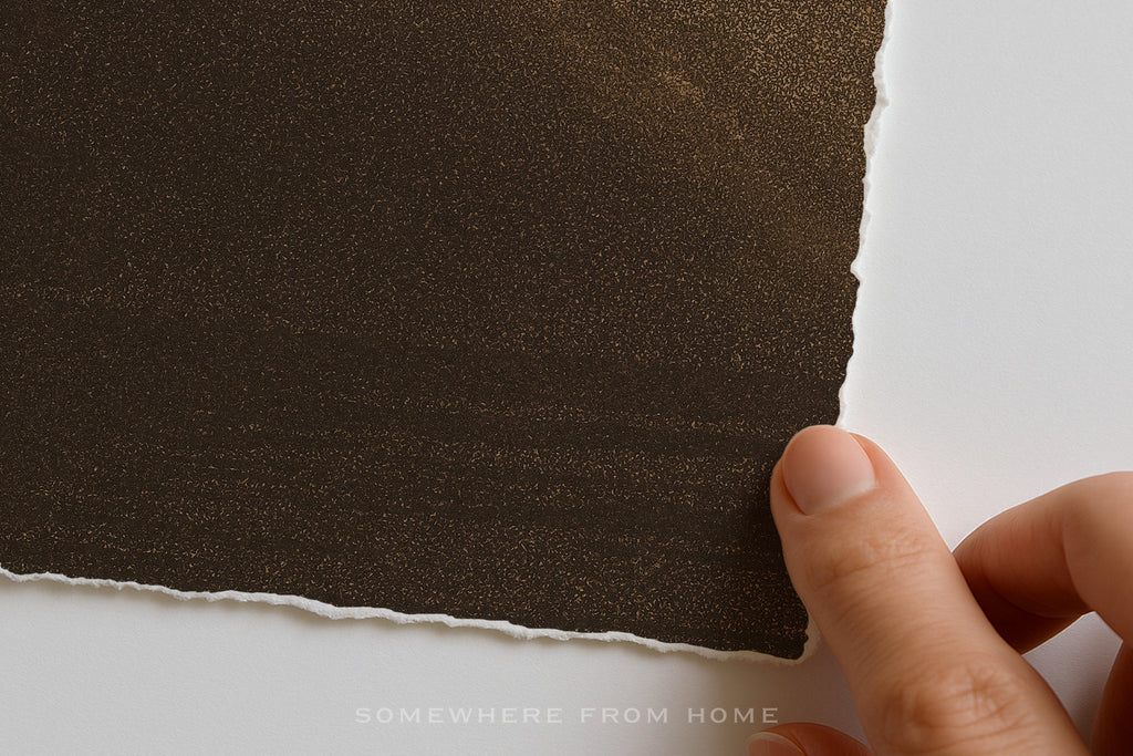 Bronze Stillness - Moody Landscape Silhouette