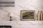 Sable Ridge - Watercolor Landscape Abstract
