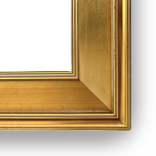 Wide Antique Gold