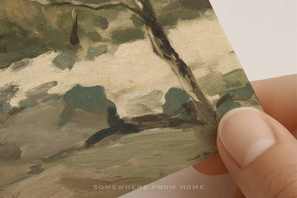 Quiet Pines - Vintage Forest Landscape